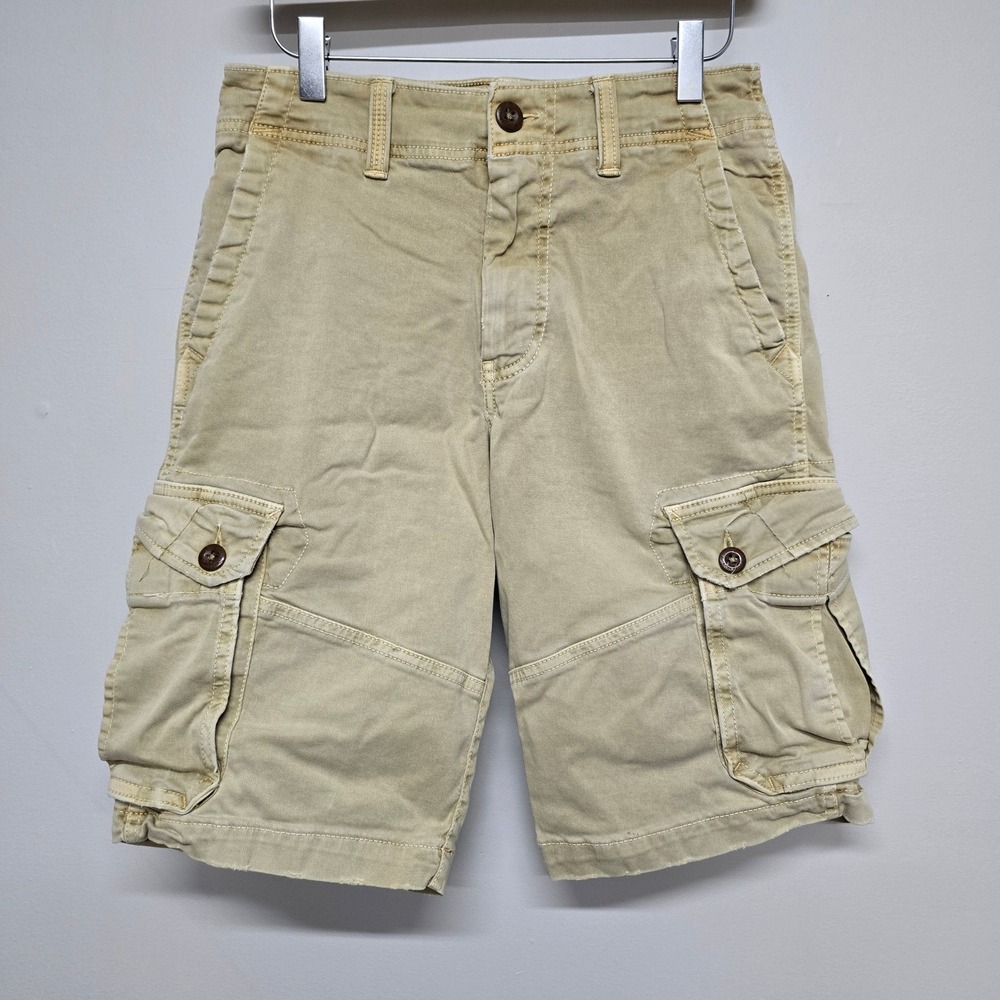 American‎ Eagle Cargo Shorts Mens 28 Extreme Flex Longer Length Gorpcore [READ]